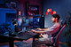 HP OMEN 45L GT22-3990nd product in use