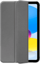 Just In Case Smart Tri-Fold Apple iPad (2025/2022) Book Case Grau produkt in gebrauch