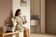 Dreame Pocket Neo Gold product in gebruik