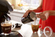 Philips Senseo Milk Twister Milchaufschäumer produkt in gebrauch