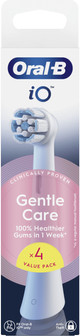 Oral-B iO Gentle Care Weiß (4 Stück) verpackung