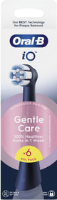 Oral-B iO Gentle Care Schwarz (6 Stück) verpackung