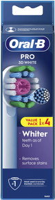 Oral-B Pro 3D White (4 stuks) verpakking