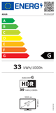 ASUS ROG Swift OLED PG32UCDP energielabel