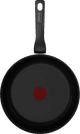 Tefal Renew Black Keramische Koekenpannenset 24 +  28 cm + Wokpan 28 cm bovenkant