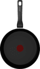 Tefal Renew Black Ceramic High-Sided Skillet 24cm + Lid top