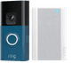Ring Battery Video Doorbell Plus Blue + Chime Main Image