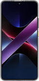 Just in Case Soft Design Xiaomi Poco X7 Pro Back Cover Transparent avant