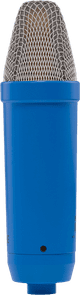 RODE NT1 Signature Series Bleu Foncé côté droit