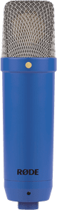 RODE NT1 Signature Series Bleu Foncé avant