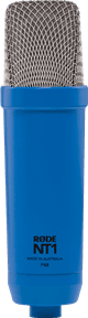 RODE NT1 Signature Series Bleu Foncé avant