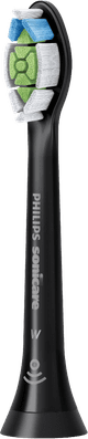 Philips Sonicare Optimal White HX6062/88 Schwarz (2 Stück) rechte seite