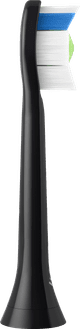 Philips Sonicare Optimal White HX6062/88 Schwarz (2 Stück) linke seite