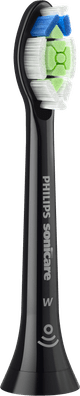 Philips Sonicare Optimal White HX6062/88 Schwarz (2 Stück) rechte seite
