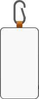 Xtorm Go 2 Solar Power Bank 10,000mAh with Fast Charging and Flashlight Black back