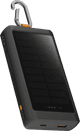 Xtorm Go 2 Solar Power Bank 10,000mAh with Fast Charging and Flashlight Black Main Image