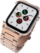 Just in Case Rvs Bandje Roségoud voor Apple Watch 40/41/42 mm bovenkant