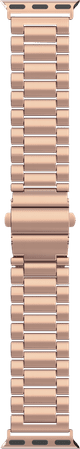 Just in Case Rvs Bandje Roségoud voor Apple Watch 40/41/42 mm Main Image