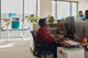 Poly Blackwire 3320 MS Kabelgebundenes Office-Headset produkt in gebrauch