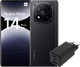 Redmi Note 14 Pro+ 256GB Black 5G + BlueBuilt Charger with 3 USB Ports 65W Black Main Image