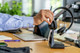 Poly Voyager 4320-M MS Draadloze Office Headset + Oplaadstandaard visual leverancier