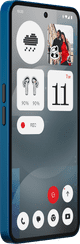 Nothing Phone (3a) 256GB Blauw 5G linkerkant