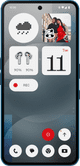 Nothing Phone (3a) 256GB Blauw 5G voorkant