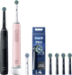 Oral-B Pro Series 3 Duo Pack Black and Pink Value Pack Main Image