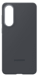 Samsung Galaxy S25 Edge Siliconen Back Cover Zwart voorkant
