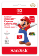 Sandisk MicroSD Express Nintendo Switch 2 256GB verpackung