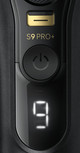 Braun Series 9 Pro+ 9510s Zwart detail