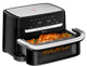 Tefal Dual Easy Fry Flex EY9228 product in use