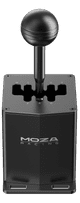 Moza HGP Shifter + SR-P Clutch Pedal voorkant
