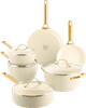 GreenPan Padova Reserve Batterie de Cuisine 10 Pièces Cream White Main Image