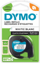 DYMO LetraTag 12mm x 4m Zwart Wit Labels Main Image