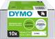 DYMO D1 12mm x 7m 10 tapes Zwart Wit Labels Main Image