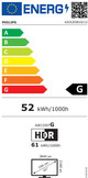 Philips Ambilight 42 Zoll OLED810 4K (2025) energielabel