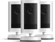 Ring Outdoor Cam Plus Battery White 3-pack Main Image