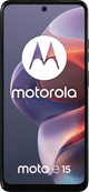 Motorola Moto E15 64GB Donkerblauw 4G voorkant