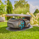 Gardena Garage voor Sileno Max en Free product in gebruik
