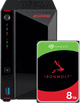ASUSTOR AS5402T + Seagate Ironwolf 8TB Main Image