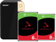 QNAP TS-264-8G + Seagate IronWolf 8TB Duo Pack Main Image