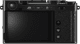 Fujifilm X-E5 Body Zwart achterkant