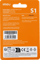 Imou 128GB microSD-Karte verpackung