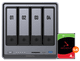 UGREEN NASync DXP4800 Plus + Seagate Ironwolf 4TB 4-Pack Main Image