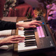 Novation FLkey Mini Zwart product in gebruik
