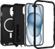 Otterbox Defender Apple iPhone 13, 14 en 15 Back Cover met Magneet Zwart detail