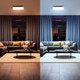 Philips Hue Aurelle White Ambiance Square Large White product in use