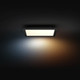 Philips Hue Aurelle White Ambiance Square Small Black front