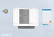 HP OfficeJet Pro 9730e + 1 set extra cartridges bovenkant